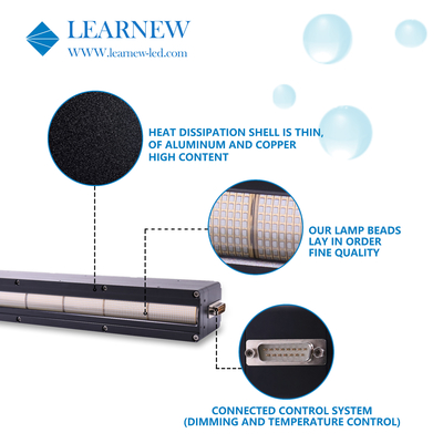 잉크젯 프린팅을 위한 램프 시스템을 치료하는 물 냉각 2500W 395nm UV