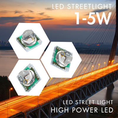 1-4W 고전력 LED COB 3535 크기 R3.0mm LES 쉬운 리플로우 용접