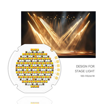 고출력 300W 700W RGBW 원형 36mm 5 in 1 컬러 110LM/W 스마트 COB LED 칩 (영화 조명용)