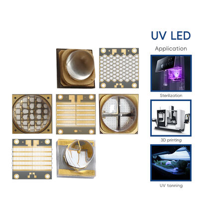 최고의 가격 감광성 LED 식물 성장 시장 UV 경화 잉크젯 경화 365/385/395nm 3w 3838 시리즈 UVA COB LED 칩