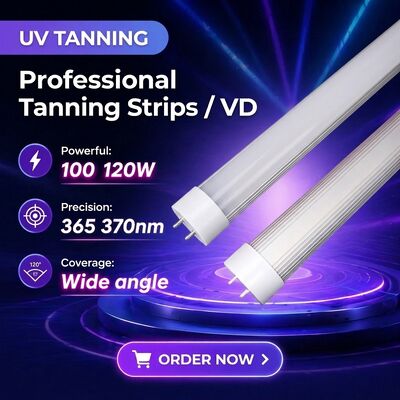 LEARNEW 빛 치료 얼굴 & 몸 검은 타닝 침대 UV LED 광 치료 교체 램프