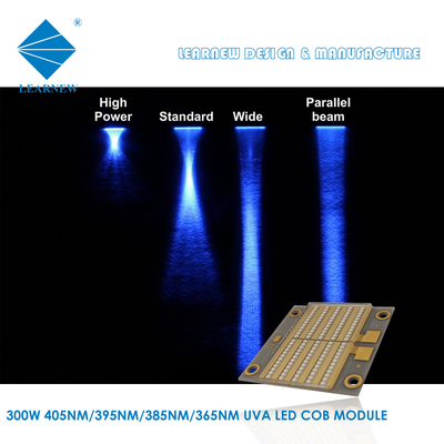 고전력 UV LED 시리즈 300w 200w 3535 365nm 385nm 395nm UVA LED 칩
