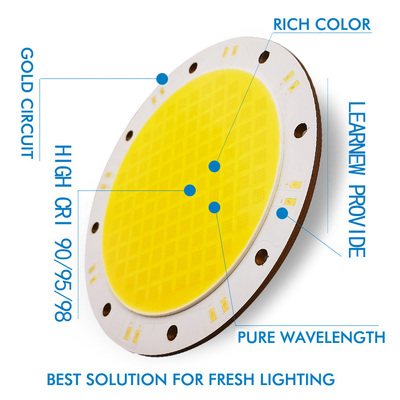 4000W 6000W 플립 COB LED 칩 2700-6500K 45-50V 야외 조명