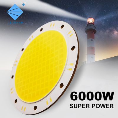4000W 6000W 플립 COB LED 칩 2700-6500K 45-50V 야외 조명