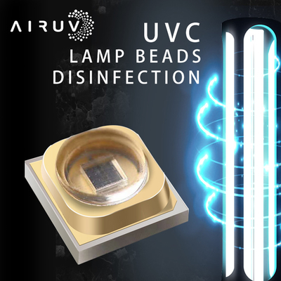높은 광학력 UVA UVB는 칩 UVC에게 270nm 280nm 자줏빛 1W 3W를 보내게 한 254nm Uv를 보내게 했습니다