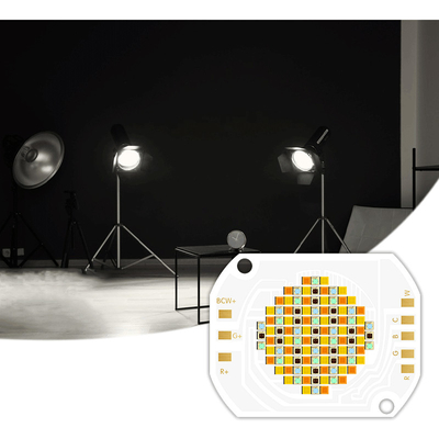 Rgbcw LED 칩 350w VF 45-48V 및 620nm/460nm/520nm/2700k/6500k 색상 옵션