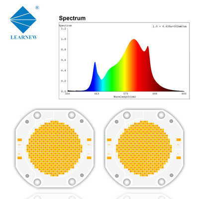 코브 LED 칩 디머블 듀얼 컬러 7575 600w + 600w 고 전력 54v 60v 고 크리> 95