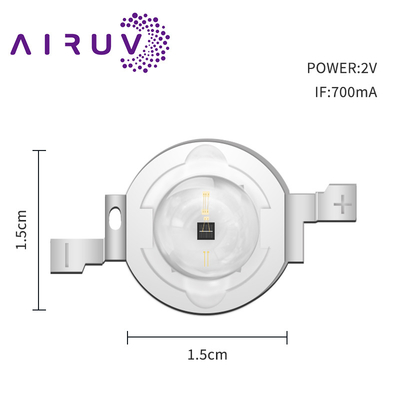 고전력 2w 적외선 다이오드 칩 발사기 940nm 광전력 950-1100mW VF 2.0-2.4V