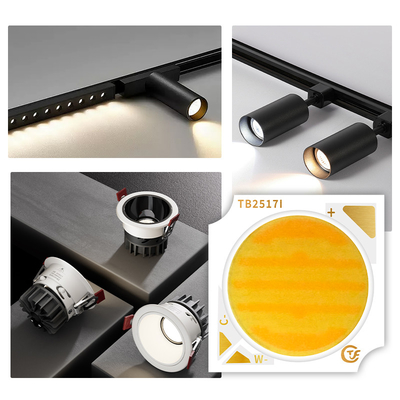 1919 이중 컬러 코브 LED 칩 18w 25w 2800K 6500K IF 450mA/700mA 사진 램프