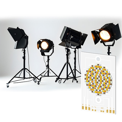 3856 SIZE 영화 조명 무대 조명 300W COB 칩 CRI95 500W 2700K 6500K RGBCW RGBWW Dimmable CCT COB LED 공장 OEM ODM