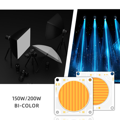5454 양색 2700k 6500k Cct 고전력 1500w 200w 사진 램프용 Cob LED 칩 모듈