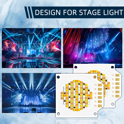 파이브 인 원 풀 컬러 콥 LED 250W~350W 3538 2700K 6500K RGBCW LED 콥 칩 24-26V
