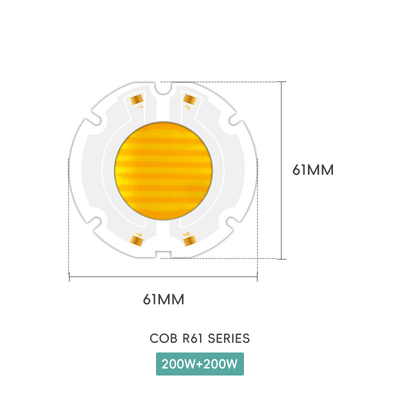 AC 51-53V 2700K-6500K 풀 스펙트럼 LED 칩 200w AC COB LED 칩