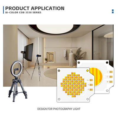 350w 200+200w 사진 빛 LED 칩, CRI96 COB LED 칩 2700-6500K 4000K 스테이지 조명
