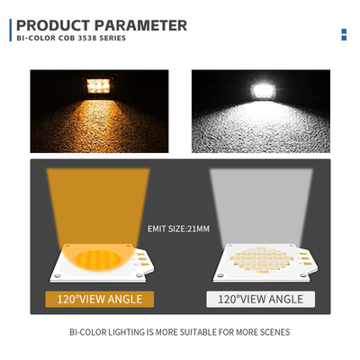 300W 고전력 Cob LED 6060 195-205V COB LED 칩 2700-6500K 90Ra 95Ra+