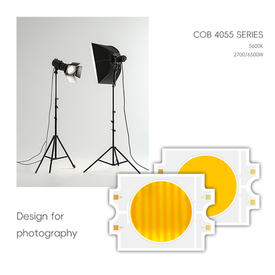 40x55mm COB 라이트 보드 LED 표면 빛 소스 냉고 따뜻 자연 흰색 파란색 빨간색 75V 300W LED 칩