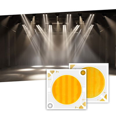 2424 양색 COB LED CCT 2700k ~ 6500k 고 CRI95 COB LED 칩 반사자 모양 R21mm 40W + 40W 100-110lm/w 1.1A 36-38V COB 라이트