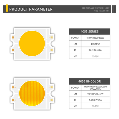고전력 램프 구슬 LED 칩 COB RGB CCT 100W 200W COB LED RGB RGBW RGBCW LED 칩