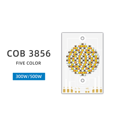 3856 SIZE 영화 조명 무대 조명 300W COB 칩 CRI95 500W 2700K 6500K RGBCW RGBWW Dimmable CCT COB LED 공장 OEM ODM