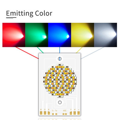 300W 500W COB 3856 LED 칩 CCT 다섯 색상 2700k- 6500k 사용자 정의 가능한 LED 36-39V OEM / ODM COB 사진 비디오 라이트