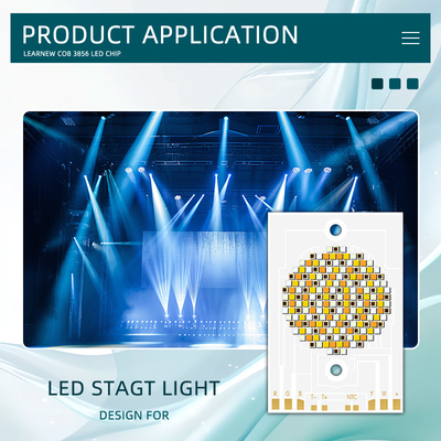 COB 3856 300w CCT 620nm/460nm/520nm/2700K /6500K 컬러 COB LED 칩 램프 사진 램프 다이오드