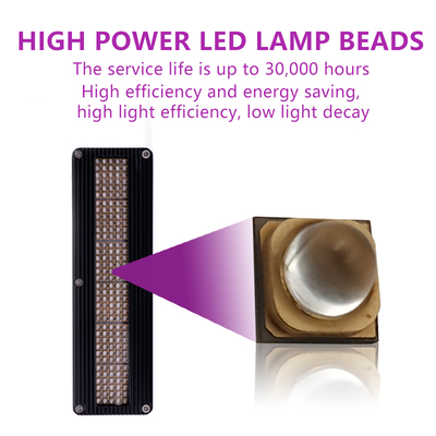 3W UVA LED 칩 365nm 파장 3.8x3.8mm 크기