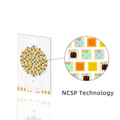 5-in-1 RGBWW COB LED 칩 300W 500W 460/520/620NM (무대 조명 및 DIY 프로젝트용)