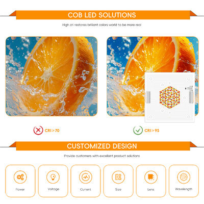 2100W 다목적 COB LED 칩, 80-86V 입력 전압, 10000시간 작동 수명 (무대 및 사진 조명용)