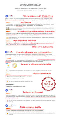 100w 7070 식물 성장 조명용 낮은 열 저항 GROW LED COB