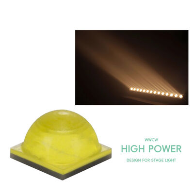 고출력 SMD5050 10W-18W DC6V/12V LED 다이오드 2000LM 5.0*5.0mm 120도 LED 램프 칩 2700k 3000k 4000k 5000k 6000k 6500k