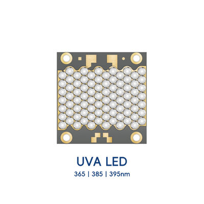 3D 프린터 고강도 완화 시장 하이브리드 385nm 395nm 맞춤형 고전력 300w 3535 시리즈 UVA LED 칩 COB