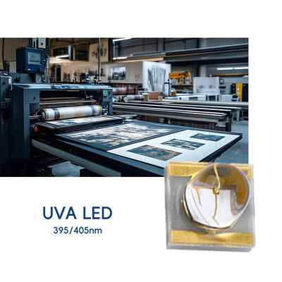 3W UVA UV LED 칩 SMD 3535 365nm 385nm 395nm 1050-1500mW 높은 전력 UV LED 3D 프린터