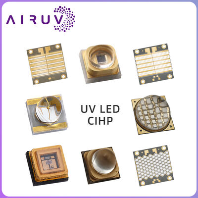 LED 플랜트 성장 시장 UV 쿨링 잉크젯 쿨링 광감각성 365/385/395nm 3w 3838 시리즈 사용자 정의 UVA COB LED 칩