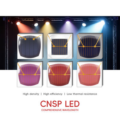 고휘도 CNSP ALN 구리 도금 LED 칩 2W 3W 전체 파장 365/1600Nm 온/쿨 화이트 1800K-7000K 120도 구형 소형 LED