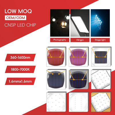 야외 조명 LED 자동차 헤드라이트 LED 스테이지 라이트 3W CSP CNSP 1616 SMD LED 칩 순백색 1000mA 6500K